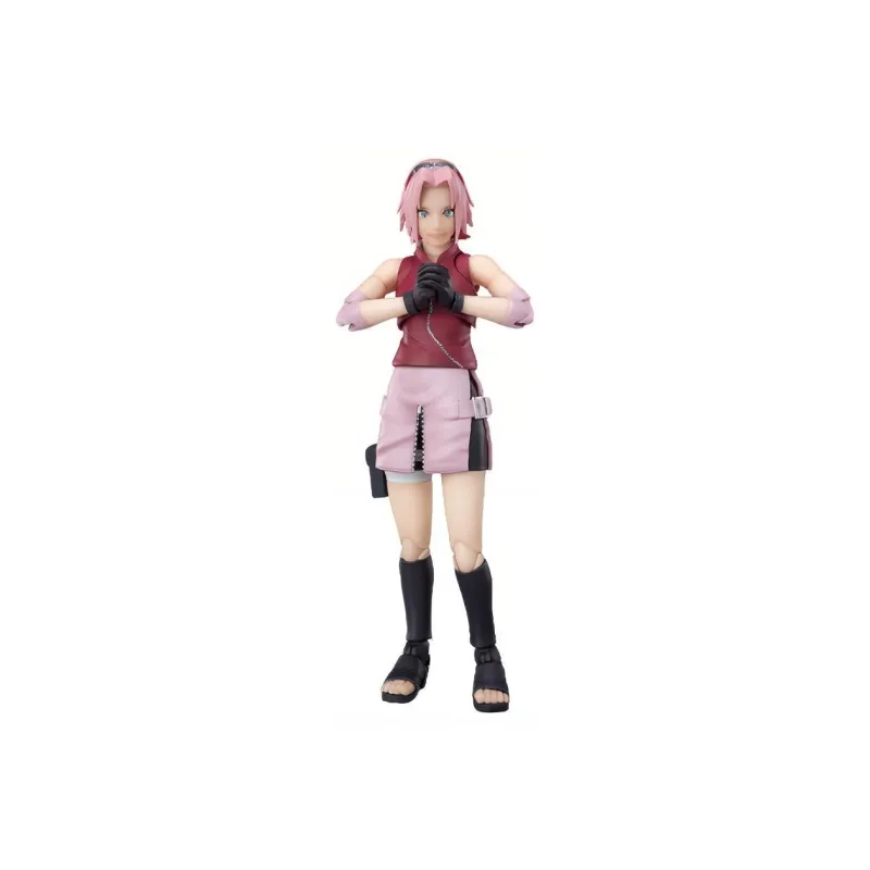 BANDAI Spirits Naruto S.H. Figuarts Sakura Haruno  Inheritor Of Tsunade's Indominable Will Action Figure-0