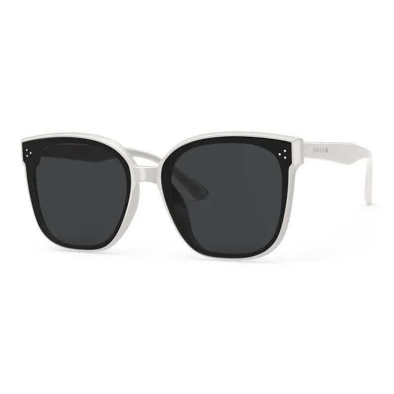 PARZIN Plate Frame EMS Square Sunglasses Unisex-14