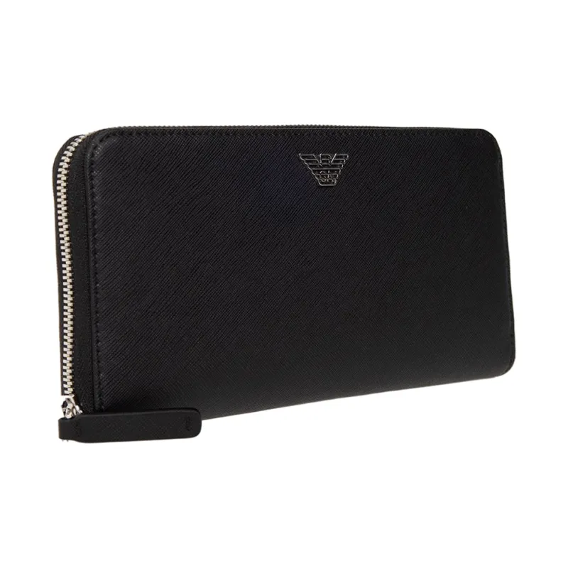 EMPORIO ARMANI Polyester Wallet Men's Black-2