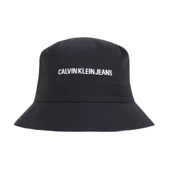 CK/Calvin Klein Cotton Bucket Hats Women's Black-0