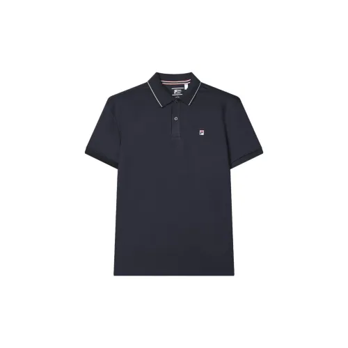 FILA Polo Shirts Men Legend Blue