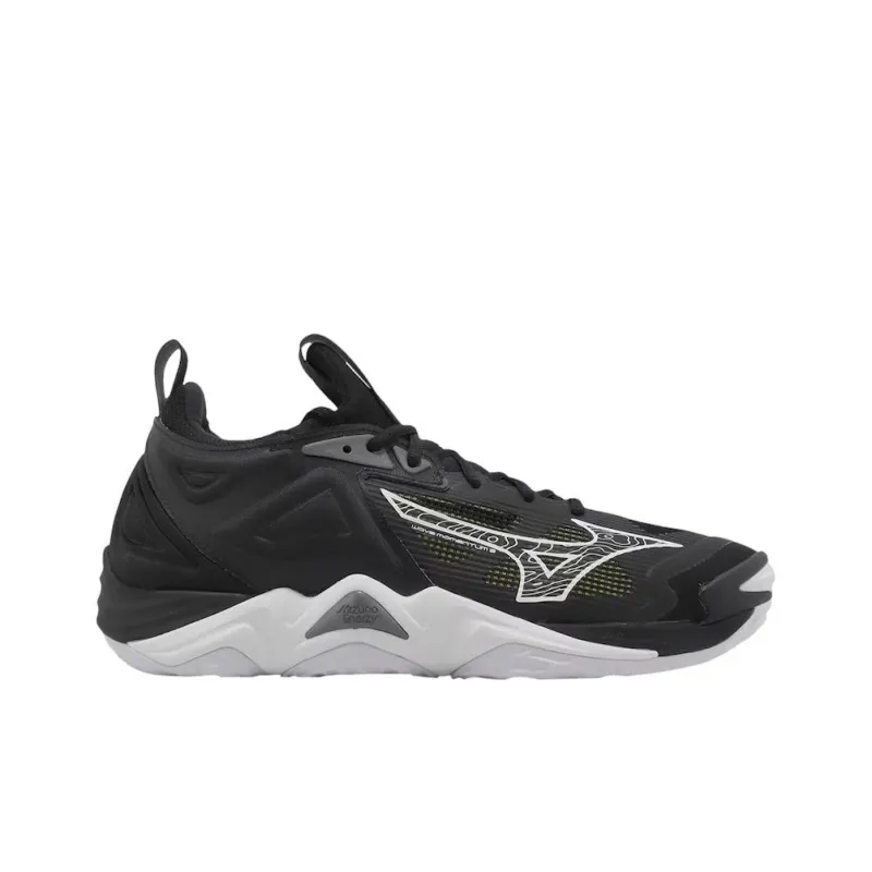 Mizuno Wave Momentum 3 'Black White'-1