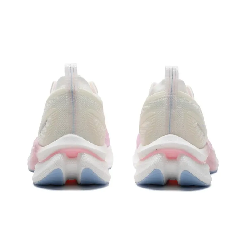 XTEP To Light 8.0 MAX Anti-Slip Wear-Resistant Low-Top Running Shoes Women's Pink White-1