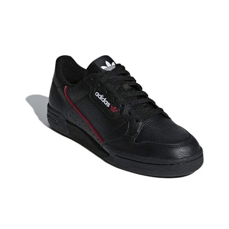 Adidas Continental 80 Black Scarlet Red-2