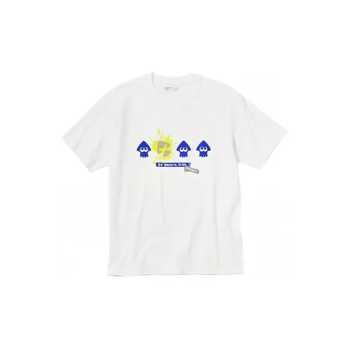 UNIQLO X Jet Warrior 3 Co-branded SS23 T-Shirts Unisex White