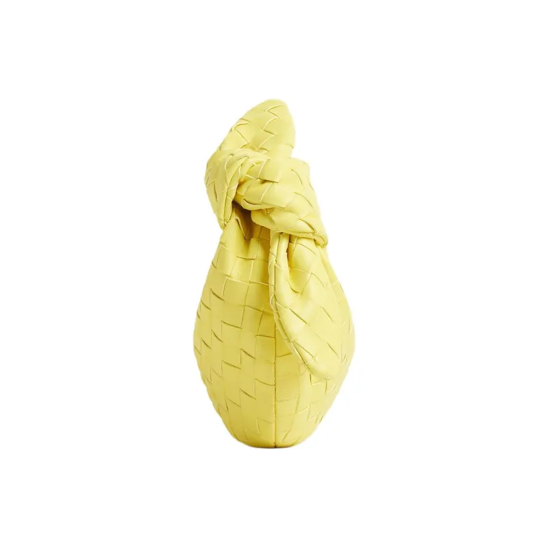 Bottega Veneta JODIE Lambskin Handbag Mini Women's Yellow-1