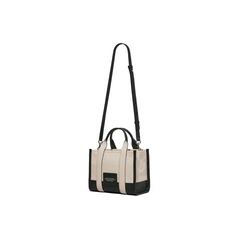 MARC JACOBS The Colorblock Small Tote Bag Black/Natural-2