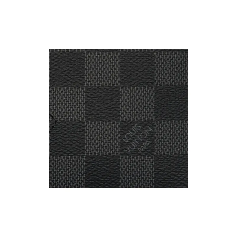 LOUIS VUITTON Coin Card Holder Damier Graphite Grey/Black-5