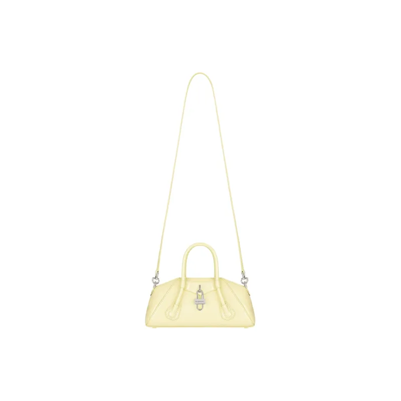 GIVENCHY Antigona Cow Leather Shoulder Bag Crossbody Bag Handbag Mini Women's Yellow-2