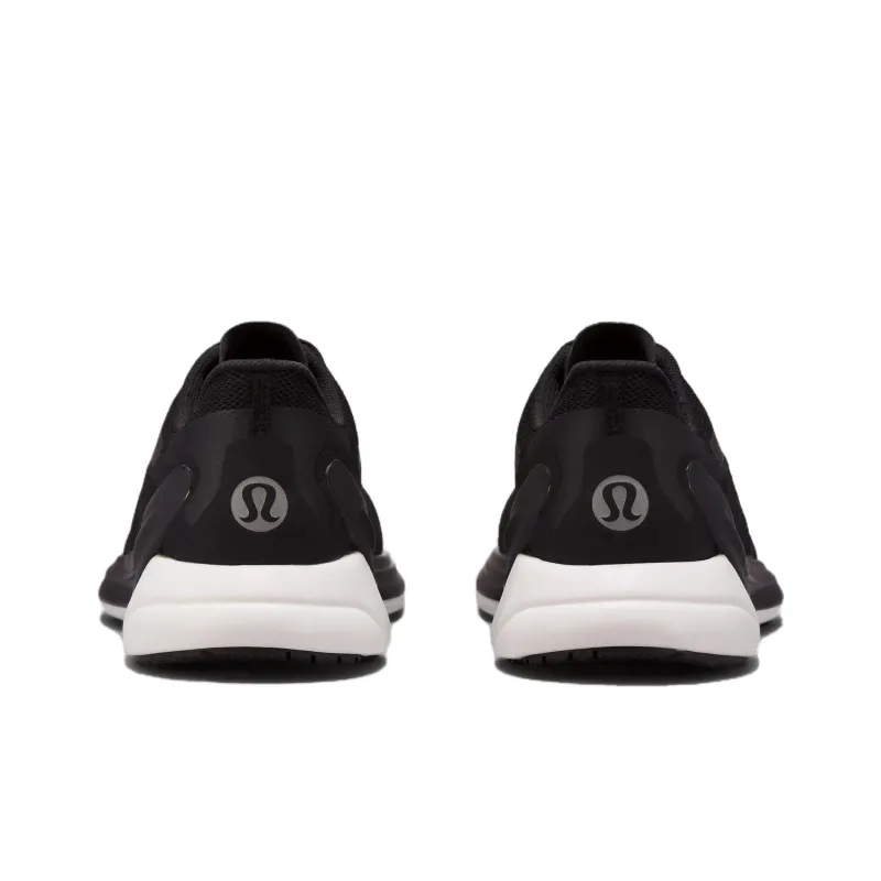Lululemon Blissfeel 2 Slip Resistant Low Top Running Shoes Women's Black White-4