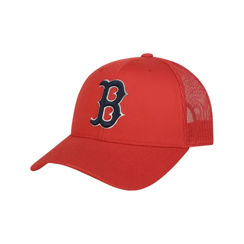MLB Cotton Baseball Caps Unisex Red
