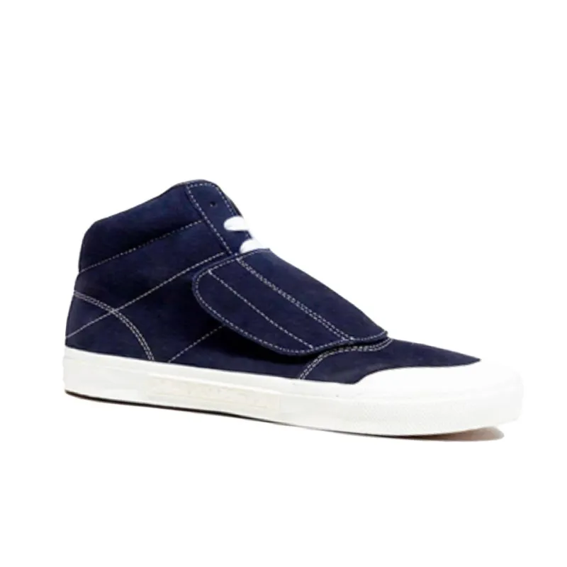 Adidas Originals Airwalk Vic Cushioning Wear-Resistant Mid-Top Casual Shoes Men's Blue-1