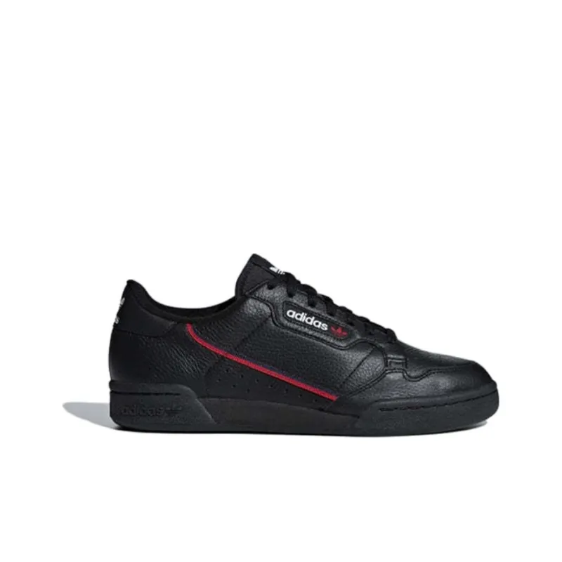 Adidas Continental 80 Black Scarlet Red-1