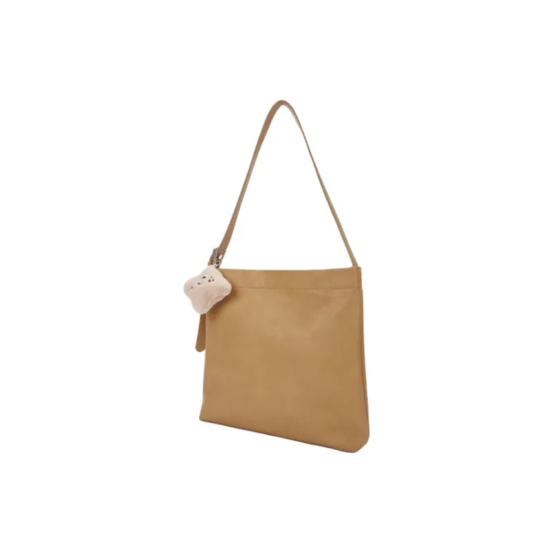 Hotwind Polyurethane Bonded PU Leather Shoulder Bag Regular Women's Light Brown/Beige-1