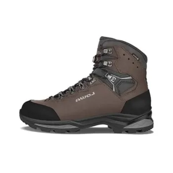 Lowa Camino Evo GTX Cushioning, Wear Resistant High Top Mountaineering & Hiking Shoes Men's Brown