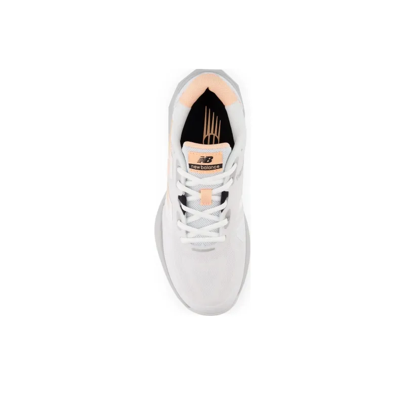 New Balance NB FuelCell Collection NB 796 Cushioning, Wear Resistant Low Top Tennis Shoes Women's White Gray Orange-3