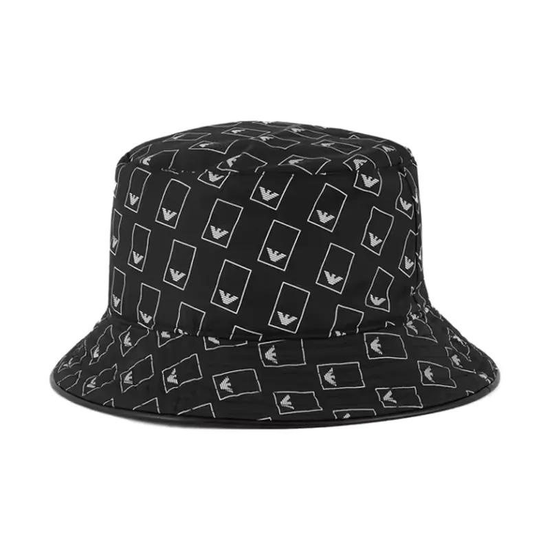 EMPORIO ARMANI Polyester Bucket Hats Women's Black-1