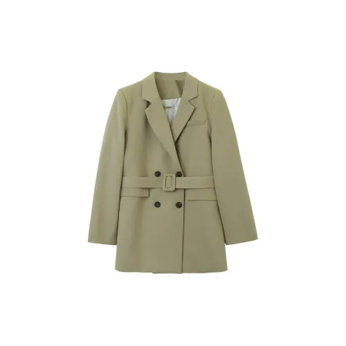 NAWAIN Business Suits Women's Pea Green