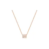 Small Round Pendant Necklace
