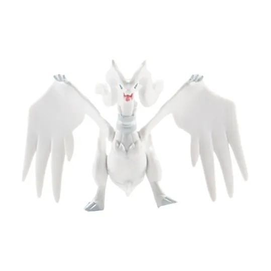 TAKARA TOMY Card Pokémon White Dragon Reshiram Action Figures 6.5cm-1