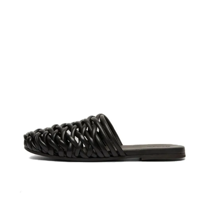 Marsèll Steccoblocco Woven Leather Mules Women's-0