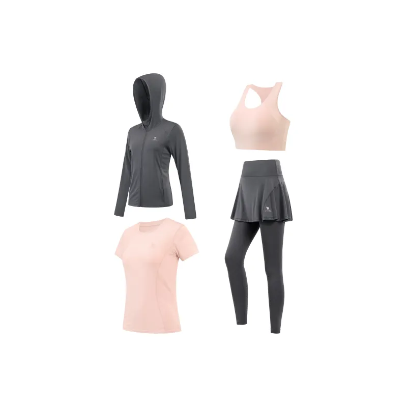 CAMEL Yoga Sets Women's-1