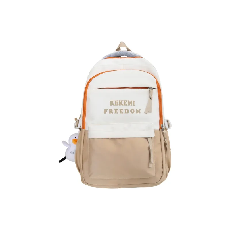 FAMAN Nylon Backpack Women's Black/Red/Green/Khaki/Blue-6