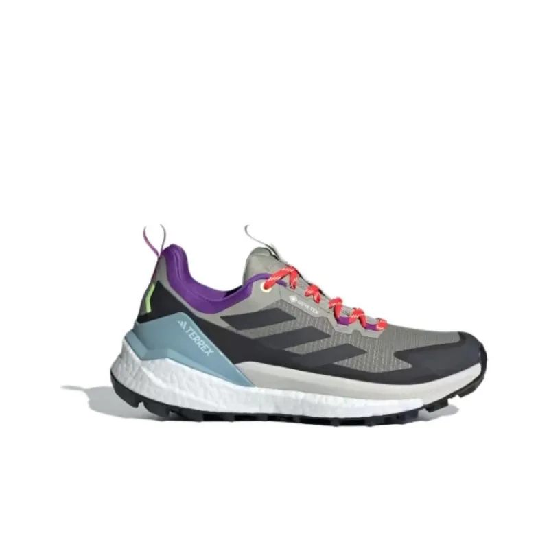 Adidas Terrex Free Hiker 2.0 Low Gore Tex Trace Cargo Core Black Active Purple Women's-1