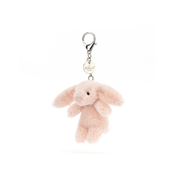 JELLYCAT Bashful Bunny Blush Bag Charm-1