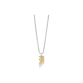 EMPORIO ARMANI Stainless Steel Necklaces Men's Gold/Silver