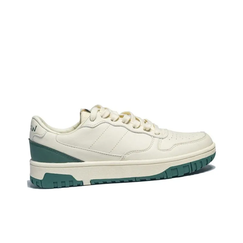 Norman Walsh CML Collection Slip Resistant Cushioning Wear Resistant Low Top Skateboard Shoes Unisex Beige Green-2