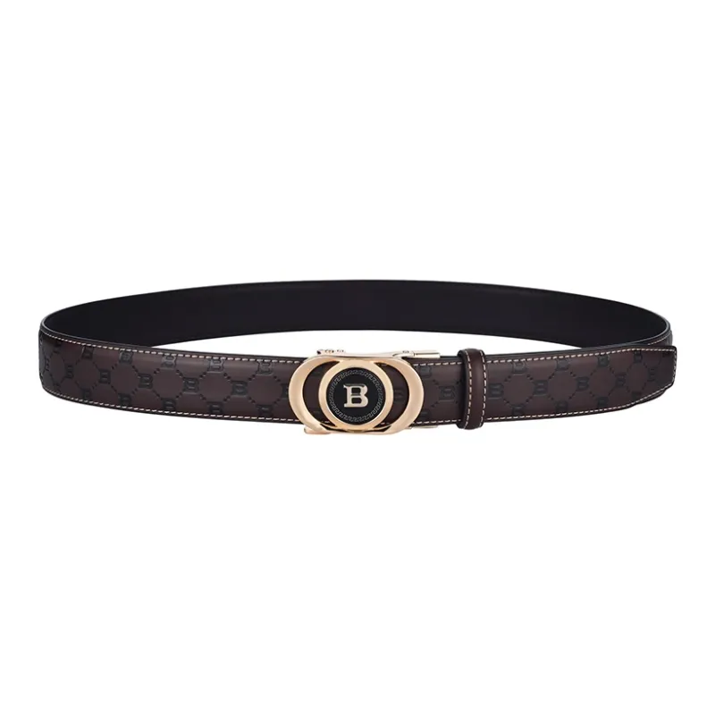 Old Man's Head Cow Split Leather Leather Belts Men's 3.5cm-0
