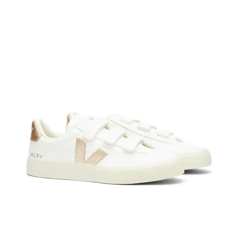 VEJA Recife Low Top Sneakers 'White Gold' Women's-1