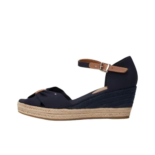 Tommy Hilfiger Strap Sandals 7cm Women's Dark Blue