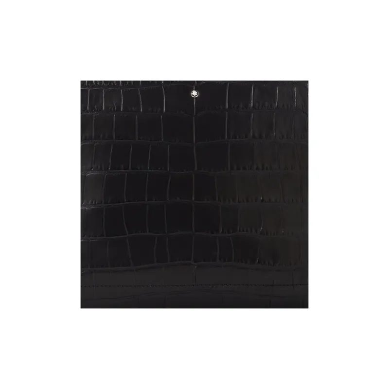MONTBLANC Meisterstuck Leather Clutch Men's Black-6