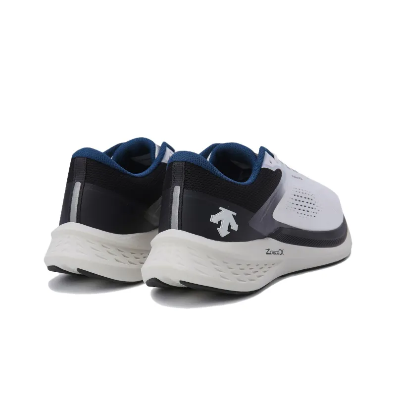DESCENTE ENERZITE SUPER V3 Abrasion Resistant Breathable Low Top Running Shoes Unisex White Black-2