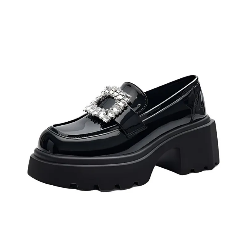 EBLAN Loafers 6.5cm Women's Black-0