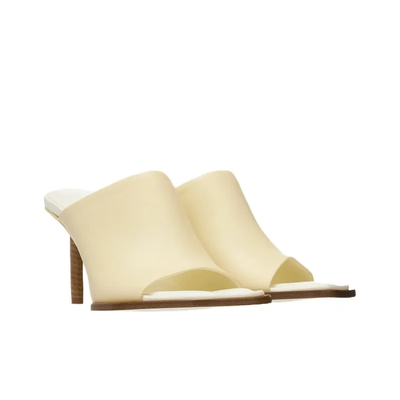 Jacquemus Les Mules Rond Carré Leather Mules-3