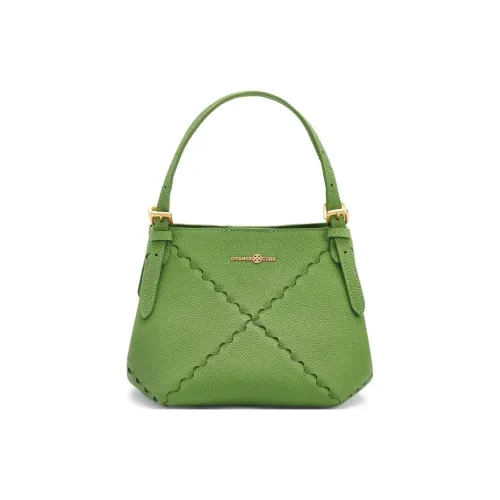 ORANGE CUBE Shoulder Bags Green