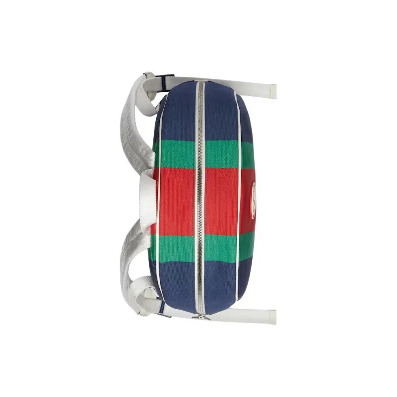 GUCCI Canvas Backpack Kids' Dark Blue-4