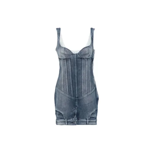 OFF-WHITE Upside Down Denim Dress