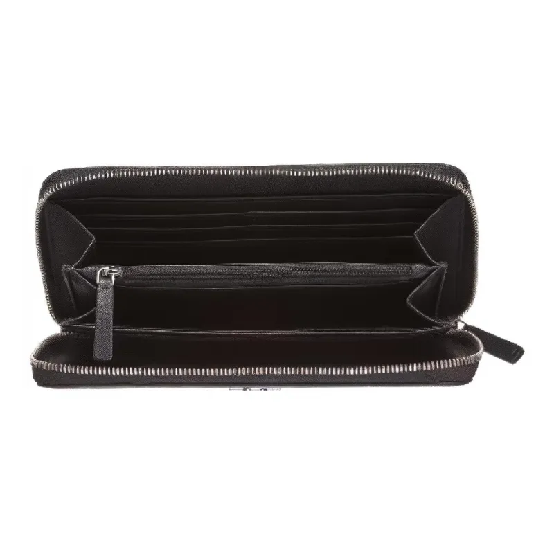 EMPORIO ARMANI Polyester Wallet Men's Black-1