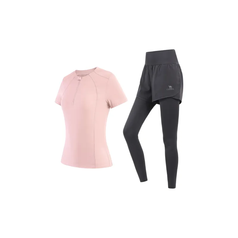 CAMEL Yoga Sets Women's-6