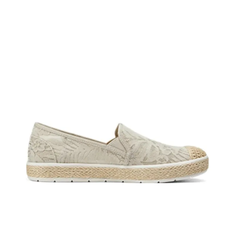 Skechers Espadrilles Breathable Lightweight Low Top Casual Shoes Women's Natural-1