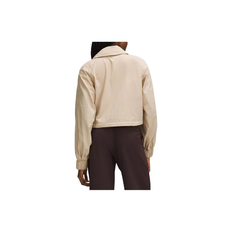 Lululemon Cropped Series Trench Coat Women's-1