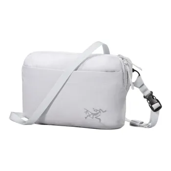 Arcteryx Nylon Shoulder Bag Crossbody Bag Unisex Solitude Gray