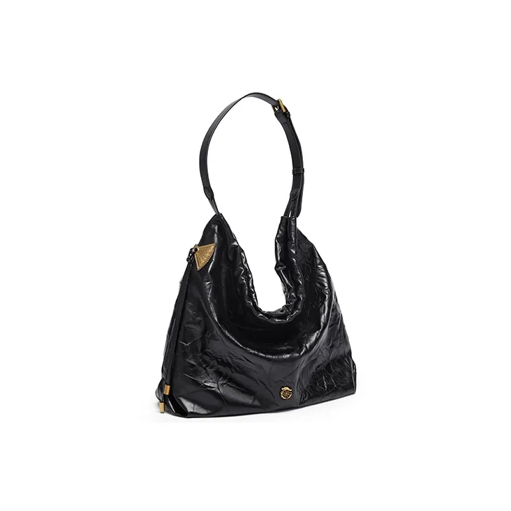 Gong Xuan Genuine Cow Leather Shoulder Bag Women's-2