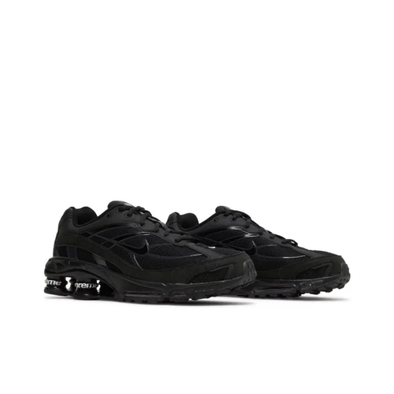 Nike X Supreme Shox Ride 2 Sp 'Black'-4