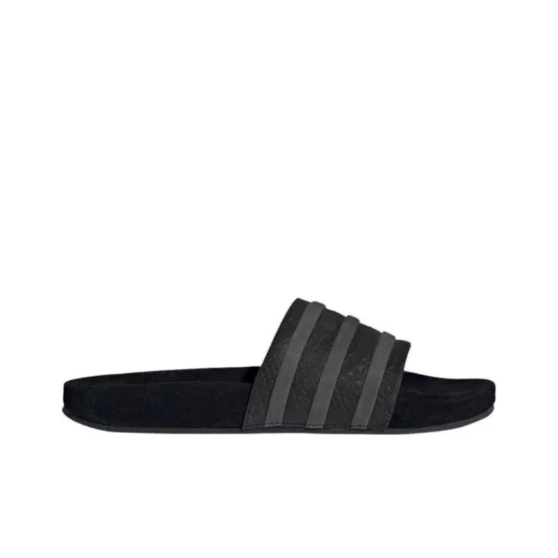 Adidas Embossed logo Stripe detail Slides-1