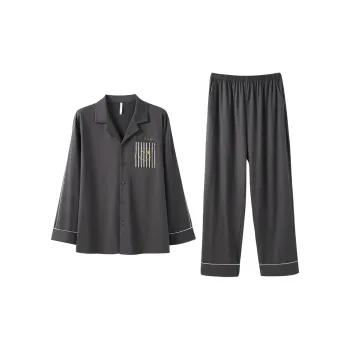 Aannsfam Pajama Set Men's Whale Gray